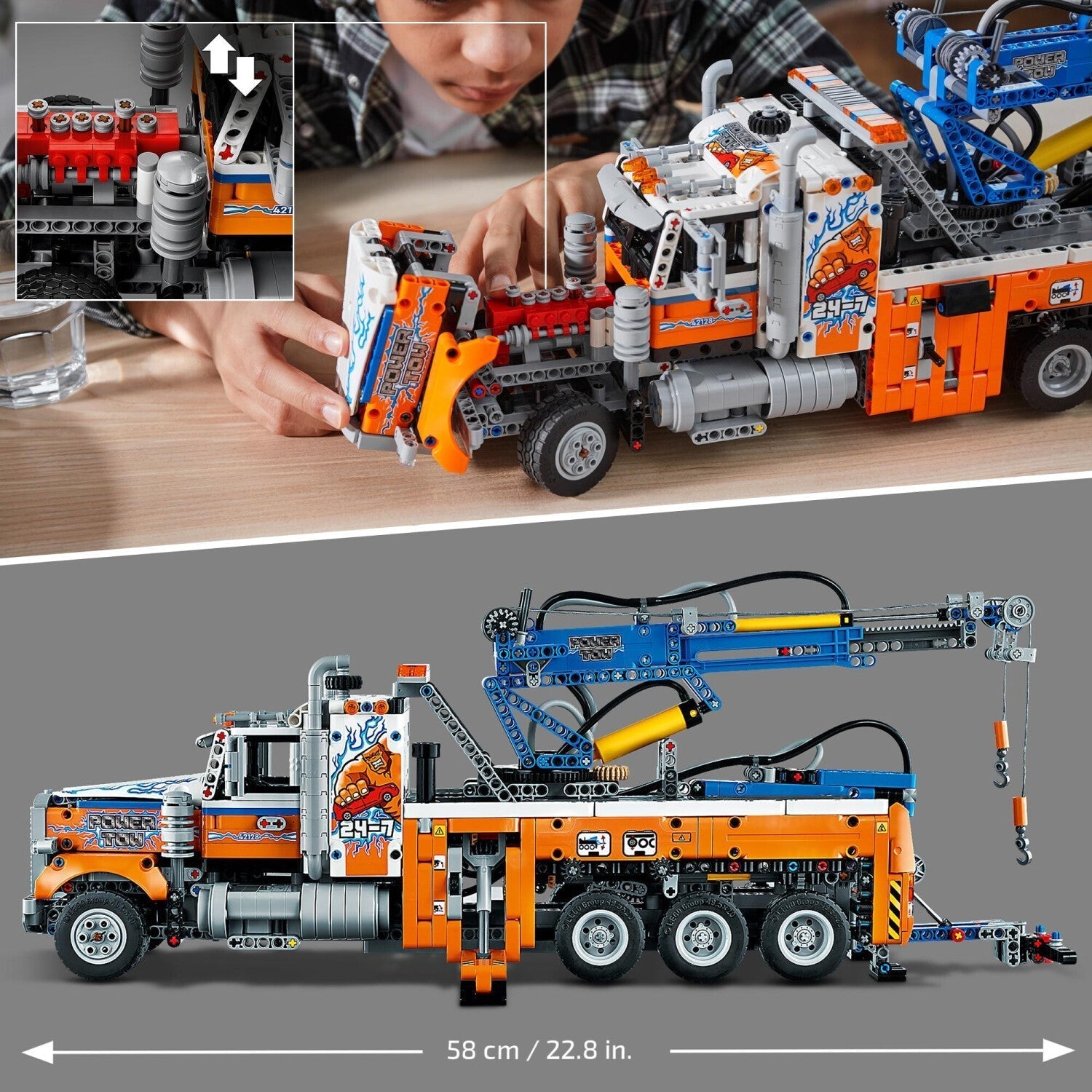 LEGO Technic - Schwerlast-Abschleppwagen [42128]